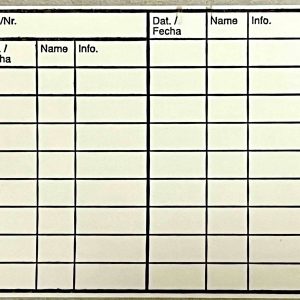 Labels for Insect Monitoring Floor (Blunder) Trap (50)