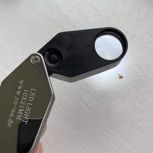 Loupe with LED light