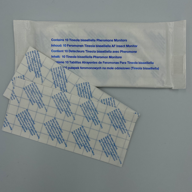 Demi-Diamond Clothes Moth Insert Card
