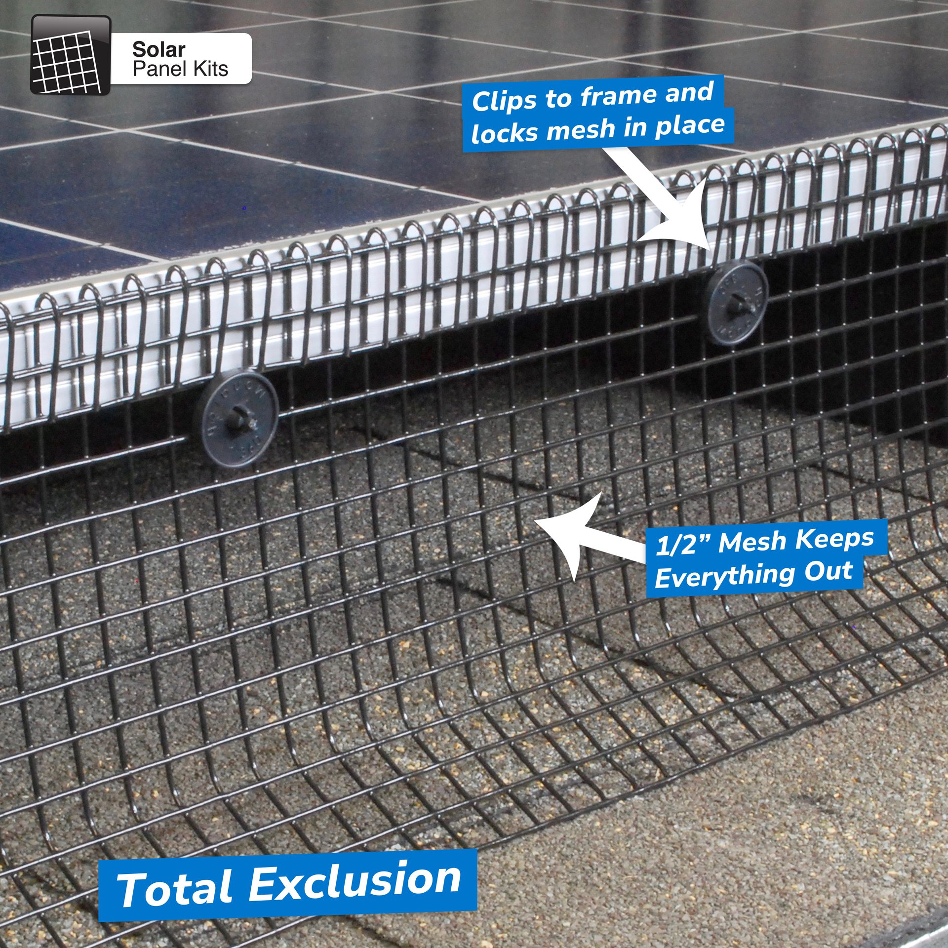 Bulk Solar Panel Protection Clips