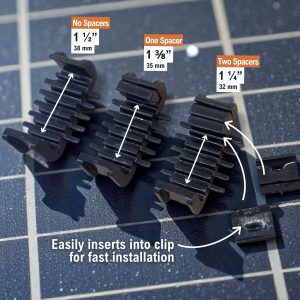 Bulk Solar Panel Protection Clips