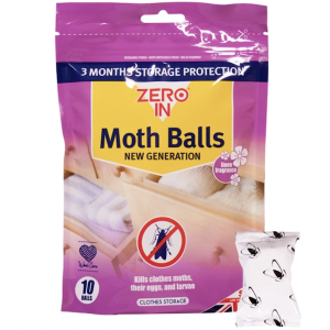 Zero In® Moth Balls - 10 pack